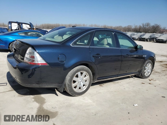 2009 Ford Taurus SE with VIN 1FAHP23W49G120680, listed as a Copart auction lot 49110385 with 92,149 mi miles and Salvage Title. Bid and sale history available at carsss.com. Image 3.