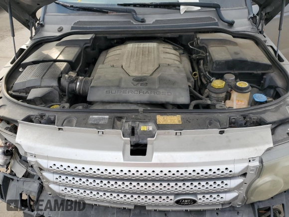 2008 Land Rover Range Rover Sport SC with VIN SALSH23498A173428, listed as a Copart auction lot 44232315 with 201,272 mi miles and Salvage Title. Bid and sale history available at carsss.com. Image 12.
