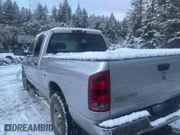 2005 Dodge Ram 2500 SLT with VIN 3D7KR28C75G769242, listed as a Copart auction lot 81645124 with 264,357 mi miles and Salvage Title. Bid and sale history available at carsss.com. Image 3.