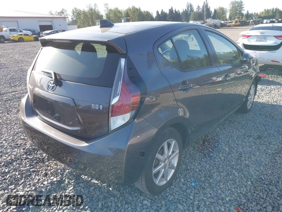 2015 Toyota Prius One with VIN JTDKDTB34F1094537, listed as a IAAI auction lot 42169482 with 126,110 mi miles and . Bid and sale history available at carsss.com. Image 4.