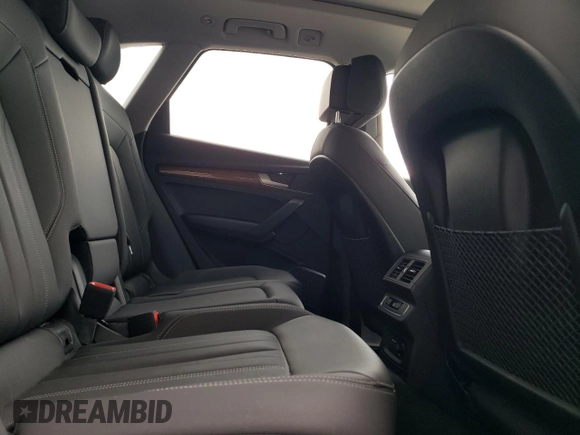 2021 Audi Q5 Premium with VIN WA1AAAFY7M2033344, listed as a Copart auction lot 61964115 with 78,534 mi miles and Salvage title. Bid and sale history available at DreamBid. Image 10.
