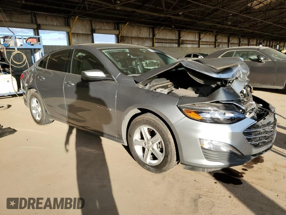2024 Chevrolet Malibu LS with VIN 1G1ZB5ST8RF135834, listed as a Copart auction lot 42957325 with 24,630 mi miles and Salvage Title. Bid and sale history available at DreamBid. Image 4.