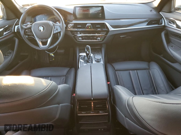 2020 BMW 5 Series 540i xDrive with VIN WBAJS3C09LWW77980, listed as a Copart auction lot 85268944 with 20,396 mi miles and Salvage title. Bid and sale history available at DreamBid. Image 8.