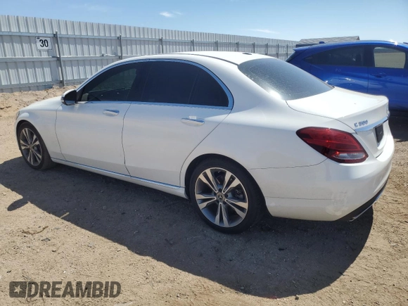 2018 Mercedes-Benz C 300 with VIN 55SWF4JB9JU280079, listed as a Copart auction lot 50749315 with Not Provided miles and Salvage Title. Bid and sale history available at DreamBid. Image 2.