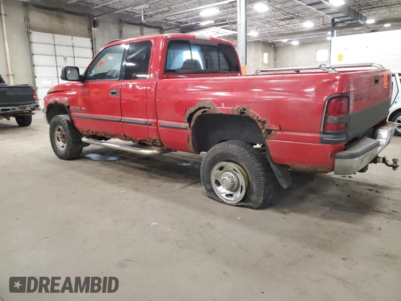 1999 Dodge 2500 z VIN 1B7KF23Z9XJ518772, wystawiony jako Copart lot #83829844 z przebiegiem 160 519 mil mil oraz Czysty tytuł • Clean title. Historia ofert i sprzedaży dostępna na DreamBid. Obrazek 2.