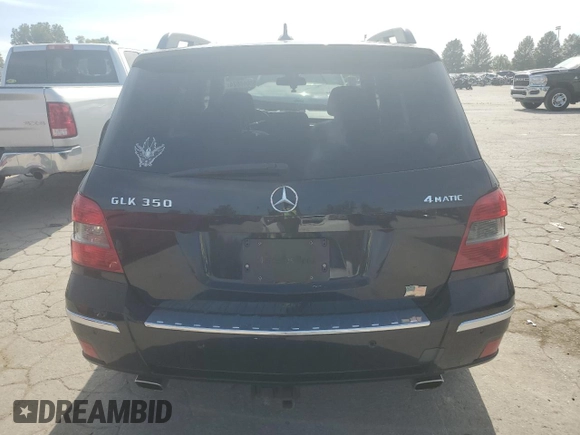 2010 Mercedes-Benz GLK 350 with VIN WDCGG8HB2AF322470, listed as a Copart auction lot 68068624 with 157,618 mi miles and Salvage Title. Bid and sale history available at DreamBid. Image 6.