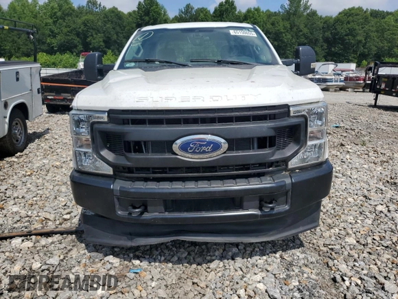 2022 Ford F-250 XL with VIN 1FT7X2B67NEF13442, listed as a Copart auction lot 65150655 with Not provided miles and Salvage title. Bid and sale history available at DreamBid. Image 5.