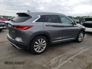 2019 Infiniti QX50 Essential with VIN 3PCAJ5M15KF115179, listed as a Copart auction lot 53516055 with 157,074 mi miles and Salvage title. Bid and sale history available at DreamBid. Image 3.