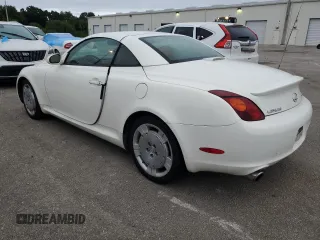 2002 Lexus SC with VIN JTHFN48Y720001922, listed as a Copart auction lot 75008854 with Not Provided miles and Non Repairable. Bid and sale history available at carsss.com. Image 2.