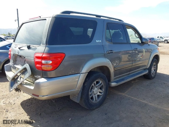 2004 Toyota Sequoia SR5 with VIN 5TDZT34A84S215261, listed as a IAAI auction lot 41996939 with 282,992 mi miles. Bid and sale history available at carsss.com. Image 4.