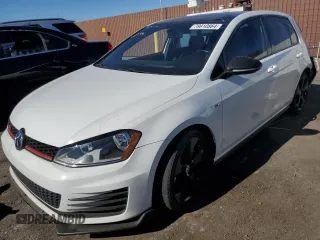 2015 Volkswagen Golf GTI Autobahn w/Performance Pkg with VIN 3VW447AU3FM057795, listed as a Copart auction lot 79910864 with 117,682 mi miles and Salvage Title. Bid and sale history available at carsss.com. Image 1.