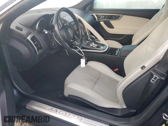 2018 Jaguar F-Type with VIN SAJDD1EV9JCK50144, listed as a Copart auction lot 73754504 with Not Provided miles and Non Repairable. Bid and sale history available at DreamBid. Image 7.