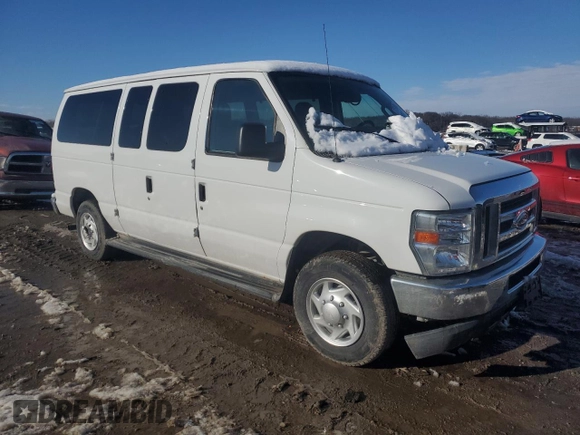 2012 Ford Econoline Wagon XL with VIN 1FMNE1BL6CDB12668, listed as a Copart auction lot 37751654 with 31,425 mi miles and Clean Title. Bid and sale history available at carsss.com. Image 4.