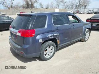 2014 GMC Terrain SLE with VIN 2GKALMEK3E6182695, listed as a IAAI auction lot 41824252 with 113,276 mi miles. Bid and sale history available at carsss.com. Image 4.
