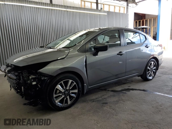 2024 Nissan Versa S with VIN 3N1CN8DV7RL930841, listed as a Copart auction lot 55431305 with 8,022 mi miles and Salvage Title. Bid and sale history available at DreamBid. Image 1.