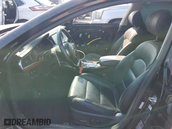 2017 Kia Cadenza Premium with VIN KNALC4J12H5090489, listed as a Copart auction lot 69337834 with 87,111 mi miles and Salvage Title. Bid and sale history available at carsss.com. Image 7.