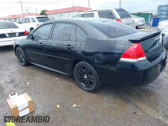2011 Chevrolet Impala LT Fleet with VIN 2G1WG5EK1B1292383, listed as a IAAI auction lot 42534325 with 221,651 mi miles and . Bid and sale history available at DreamBid. Image 3.