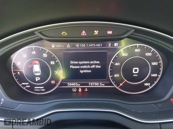 2018 Audi Q5 Premium Plus with VIN WA1BNAFY9J2125799, listed as a IAAI auction lot 42035992 with 59,403 mi miles. Bid and sale history available at carsss.com. Image 7.
