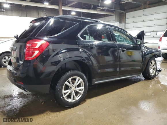 2016 Chevrolet Equinox LT with VIN 2GNFLFE35G6278683, listed as a Copart auction lot 53615755 with 0 mi miles and Salvage Title. Bid and sale history available at carsss.com. Image 3.