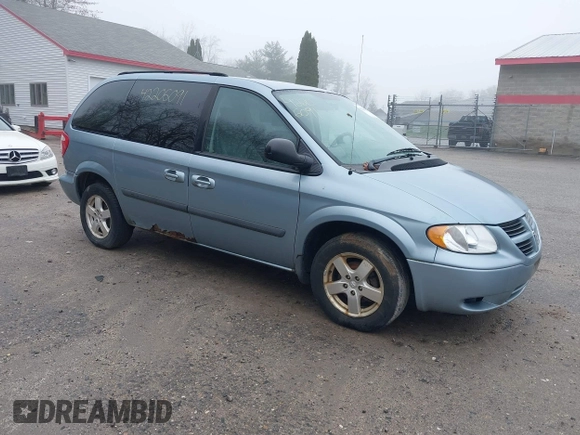 2006 Dodge Caravan SXT with VIN 1D4GP45R96B662880, listed as a IAAI auction lot 42206091 with 168,265 mi miles and . Bid and sale history available at carsss.com. Image 1.