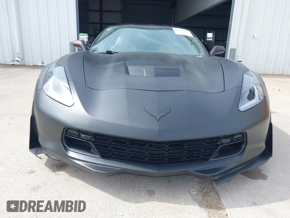 2017 Chevrolet Corvette Grand Sport 2LT with VIN 1G1YY2D70H5105112, listed as a IAAI auction lot 41610621 with 60,283 mi miles. Bid and sale history available at carsss.com. Image 12.