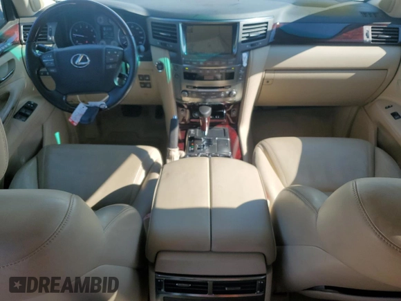 2011 Lexus LX 570 with VIN JTJHY7AX7B4077618, listed as a Copart auction lot 55992375 with 178,696 mi miles and Clean title. Bid and sale history available at DreamBid. Image 8.