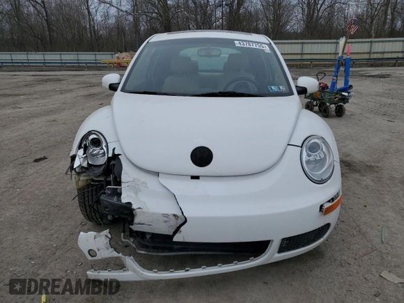 2009 Volkswagen New Beetle Coupe S with VIN 3VWRW31C09M508086, listed as a Copart auction lot 43787755 with 115,505 mi miles and Salvage Title. Bid and sale history available at carsss.com. Image 5.