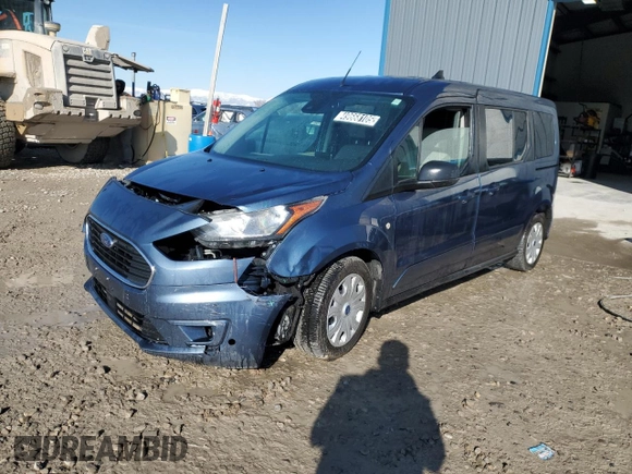 2020 Ford Transit Connect XLT with VIN NM0GE9F25L1475331, listed as a Copart auction lot 49668105 with 142,943 mi miles and Clean title. Bid and sale history available at DreamBid. Image 1.