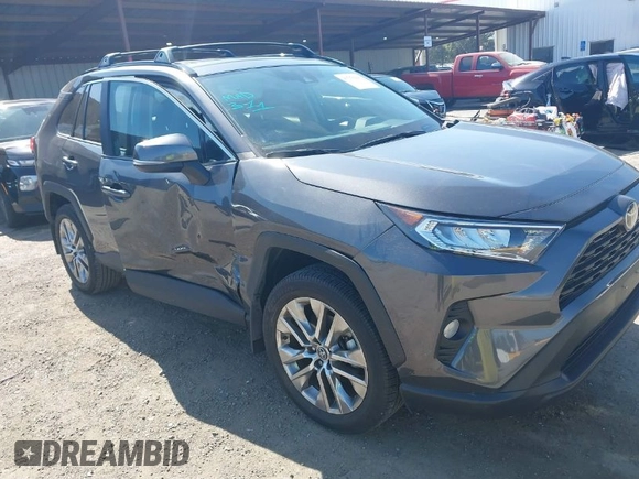 2020 Toyota RAV4 XLE Premium with VIN 2T3C1RFV3LW065281, listed as a IAAI auction lot 41756443 with 17,354 mi miles. Bid and sale history available at carsss.com. Image 1.