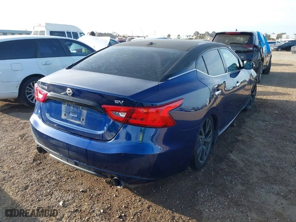 2017 Nissan Maxima SR with VIN 1N4AA6AP8HC412862, listed as a IAAI auction lot 41725246 with 154,483 mi miles. Bid and sale history available at carsss.com. Image 4.