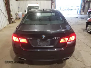 2013 BMW 5 Series 550i xDrive with VIN WBAFU9C56DDY72446, listed as a Copart auction lot 45516545 with 93,780 mi miles and Salvage Title. Bid and sale history available at carsss.com. Image 6.