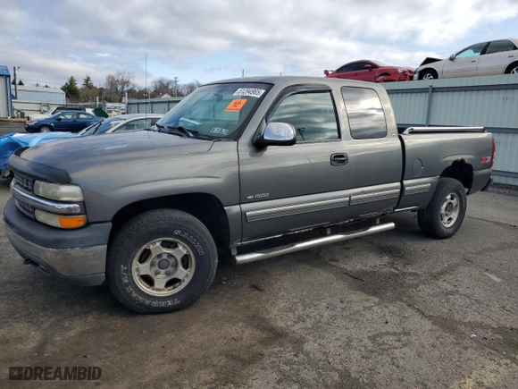 2000 Chevrolet Silverado 1500 LS with VIN 1GCEK19T0YE249707, listed as a Copart auction lot 51294965 with 167,305 mi miles and Salvage Title. Bid and sale history available at carsss.com. Image 1.