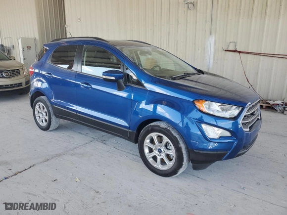 2019 Ford EcoSport SE with VIN MAJ3S2GE6KC289414, listed as a Copart auction lot 52284445 with 40,388 mi miles and Salvage Title. Bid and sale history available at carsss.com. Image 4.