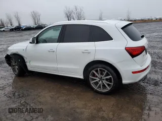 2016 Audi SQ5 Premium Plus with VIN WA1CCAFP1GA041122, listed as a Copart auction lot 82203424 with 153,404 mi miles and Salvage Title. Bid and sale history available at carsss.com. Image 2.