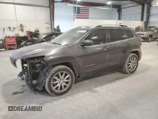 2018 Jeep Cherokee Limited z VIN 1C4PJMDB7JD505848, wystawiony jako Copart lot #84811274 z przebiegiem 82 924 mil mil oraz Szkoda całkowita • Salvage title. Historia ofert i sprzedaży dostępna na DreamBid. Obrazek 1.