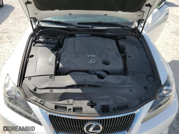 2011 Lexus IS 250C with VIN JTHFF2C24B2518507, listed as a Copart auction lot 74756654 with 0 mi miles and Salvage Title. Bid and sale history available at carsss.com. Image 11.