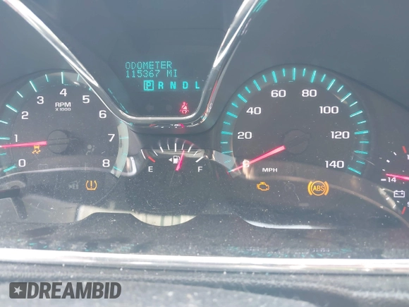 2013 Chevrolet Traverse LT with VIN 1GNKVGKD0DJ120911, listed as a IAAI auction lot 39715616 with 115,367 mi miles and . Bid and sale history available at DreamBid. Image 7.