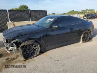 2023 BMW M4 Competition с VIN WBS33AZ00PCL63199, выставлен на аукционе Copart как лот 62968795 с пробегом 37 786 миль миль и Списание • Salvage title. История ставок и продаж доступна на DreamBid. Изображение 1.
