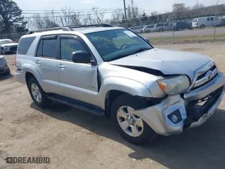 2006 Toyota 4Runner SR5 with VIN JTEBU14RX68058571, listed as a IAAI auction lot 41844997 with 159,559 mi miles. Bid and sale history available at carsss.com. Image 1.