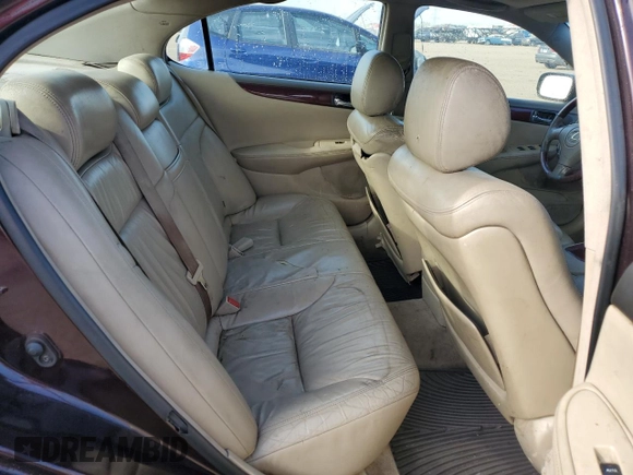 2002 Lexus ES 300 z VIN JTHBF30G620069802, wystawiony jako Copart lot #56731245 z przebiegiem 245 280 mil mil oraz Szkoda całkowita • Salvage title. Historia ofert i sprzedaży dostępna na DreamBid. Obrazek 10.