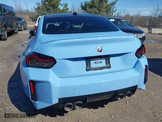 2023 BMW M2 with VIN 3MF13DM00P8D18677, listed as a IAAI auction lot 41835134 with 1 mi miles. Bid and sale history available at carsss.com. Image 17.