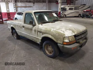 1999 Ford Ranger XL with VIN 1FTYR10C2XPB58611, listed as a IAAI auction lot 42475655 with 117,372 mi miles and . Bid and sale history available at DreamBid. Image 1.