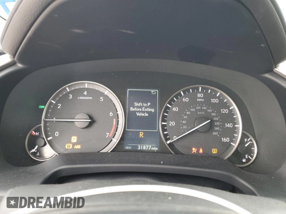 2022 Lexus RX with VIN 2T2HZMAAXNC256730, listed as a Copart auction lot 44689865 with 31,877 mi miles and Salvage Title. Bid and sale history available at carsss.com. Image 9.