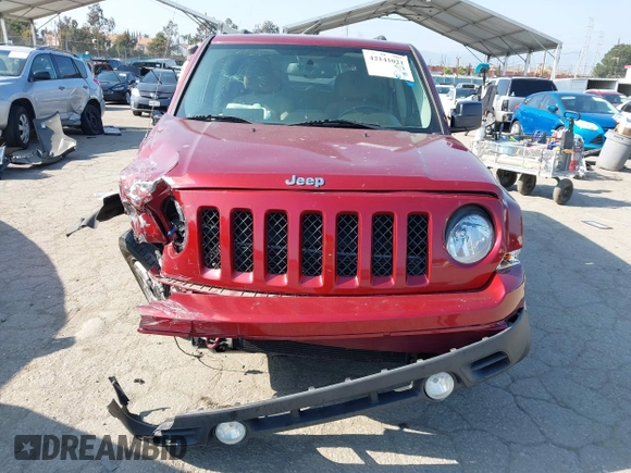 2016 Jeep Patriot Sport with VIN 1C4NJPBA4GD670087, listed as a IAAI auction lot 42141021 with 107,888 mi miles. Bid and sale history available at carsss.com. Image 12.