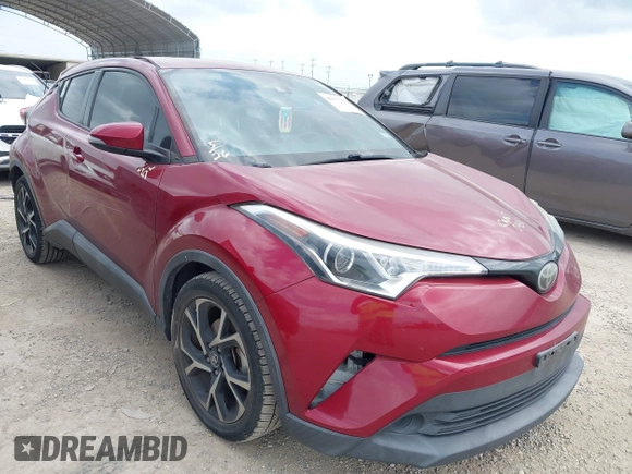 2018 Toyota C-HR XLE with VIN NMTKHMBX6JR035626, listed as a IAAI auction lot 42377752 with 120,196 mi miles and . Bid and sale history available at DreamBid. Image 1.