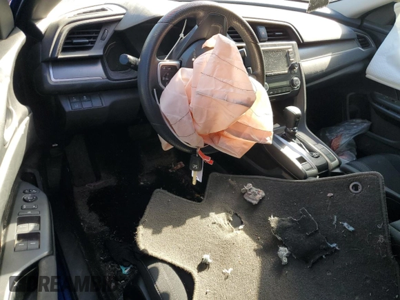 2017 Honda Civic Sedan LX with VIN 19XFC2F66HE225888, listed as a Copart auction lot 42966945 with 142,408 mi miles and Salvage Title. Bid and sale history available at carsss.com. Image 8.