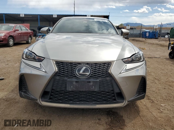 2018 Lexus IS with VIN JTHC81D29J5027191, listed as a Copart auction lot 54047035 with 76,726 mi miles and Clean Title. Bid and sale history available at carsss.com. Image 5.