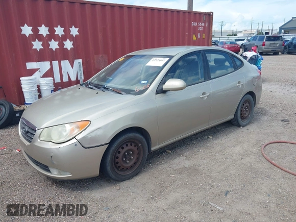 2007 Hyundai Elantra GLS with VIN KMHDU46D57U028219, listed as a IAAI auction lot 42573097 with 298,096 mi miles and . Bid and sale history available at DreamBid. Image 2.
