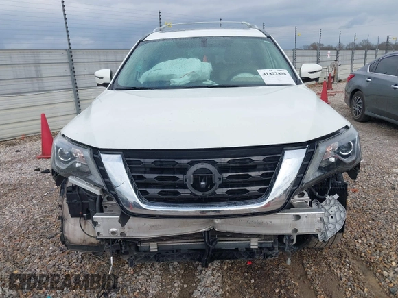 2018 Nissan Pathfinder SL with VIN 5N1DR2MN9JC655651, listed as a IAAI auction lot 41422408 with 106,800 mi miles. Bid and sale history available at carsss.com. Image 13.