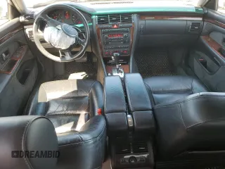 2002 Audi A8 with VIN WAUML44D62N008295, listed as a Copart auction lot 61276095 with 232,635 mi miles and Salvage title. Bid and sale history available at DreamBid. Image 8.